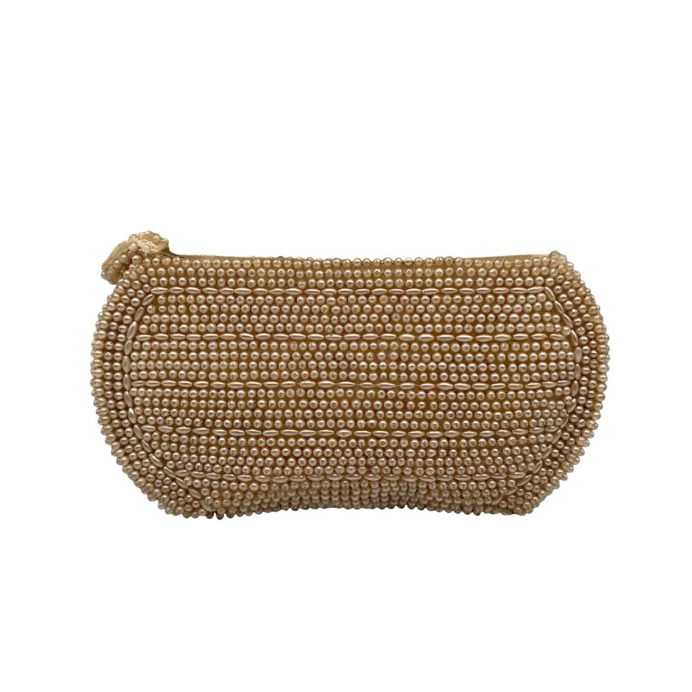 Unbranded Gold Pearl Embellished Wallet